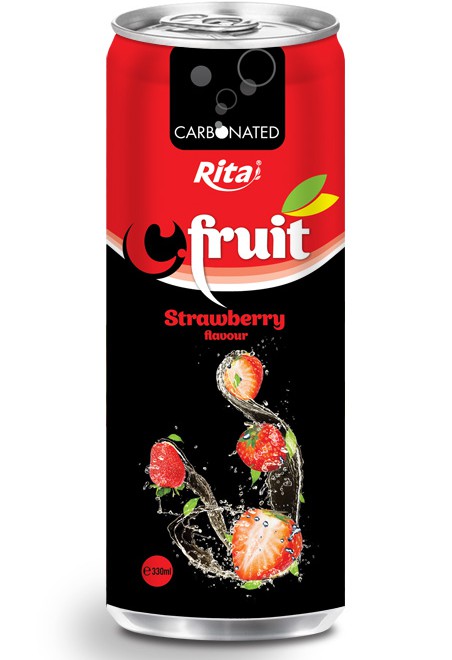 carbonated strawberry juice